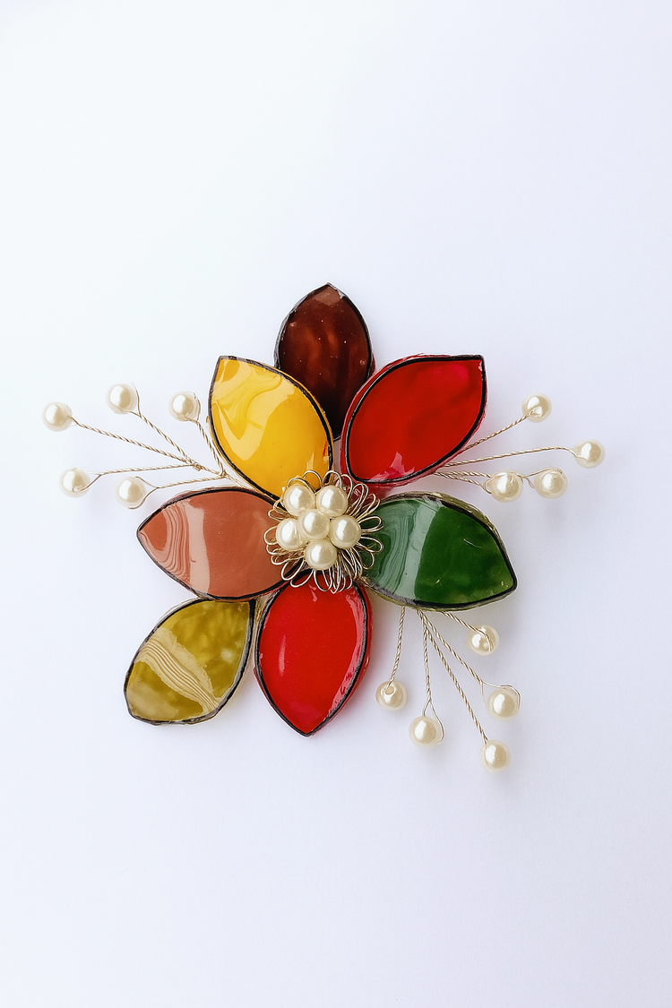RESIN BROOCH