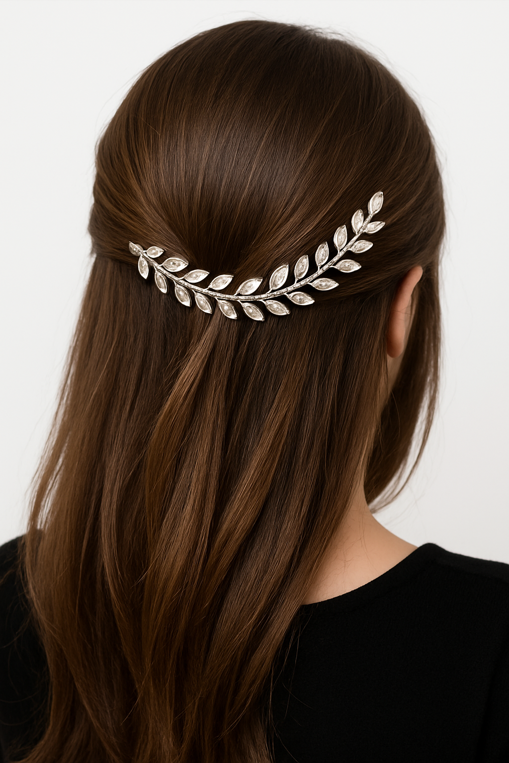 Gold & Silver Leaf Vine Hair Accessory