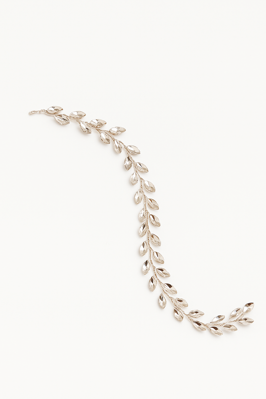 Gold & Silver Leaf Vine Hair Accessory