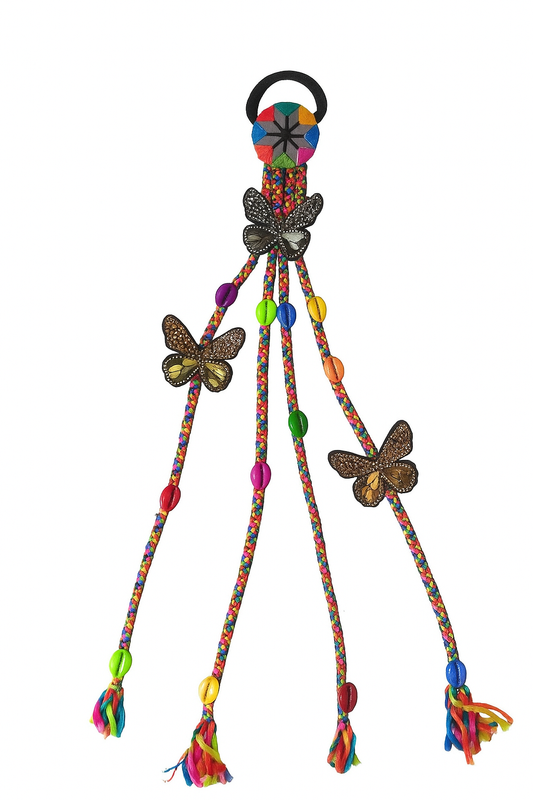 Hair Band with Long Tassels with butterfly
